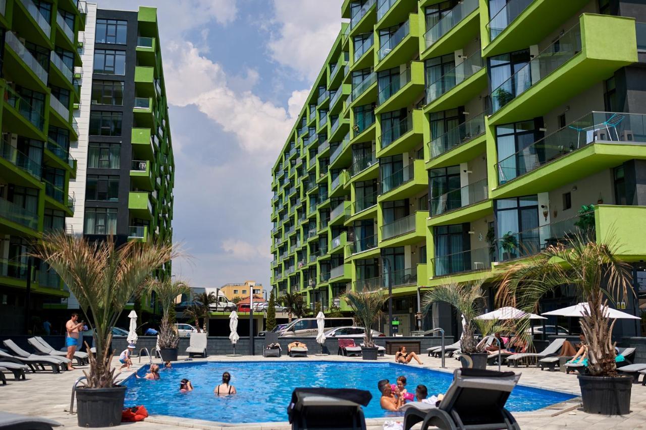 מאמאיה Fancy Apartment In Spa N Pool Beach Resort מראה חיצוני תמונה